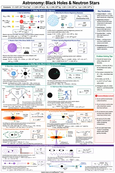Black Holes & Neutron Stars