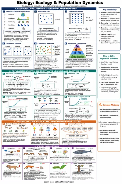 Ecology & Population Dynamics