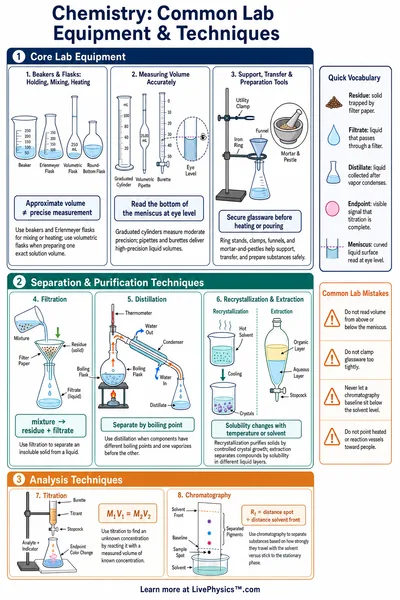 Common Lab Equipment & Techniques