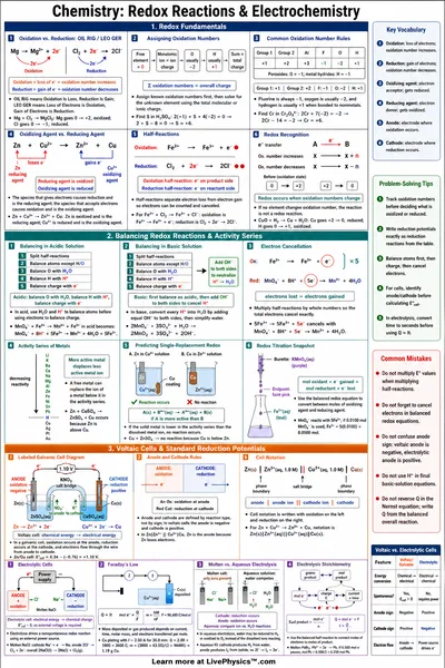 Redox Reactions & Electrochemistry
