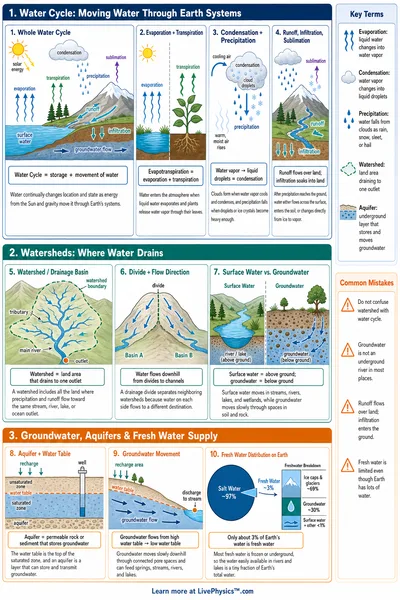 Water Cycle & Watersheds