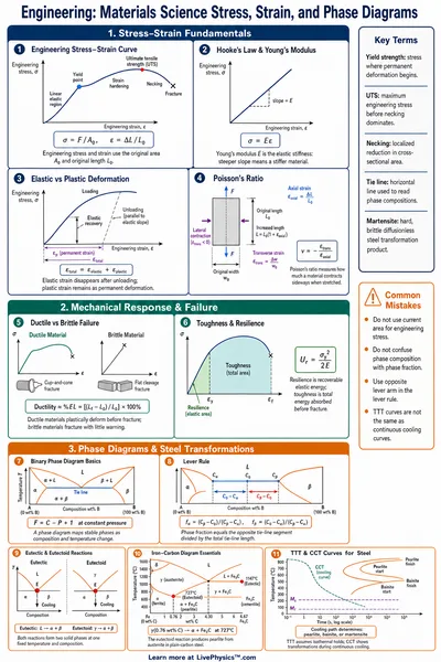 Materials Science Stress, Strain, and Phase Diagrams
