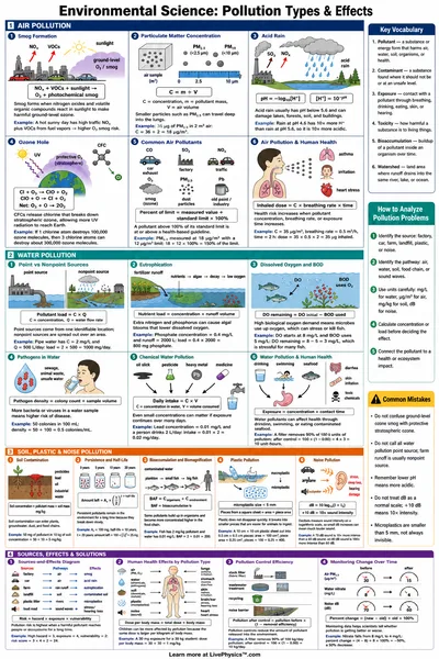 Pollution Types & Effects