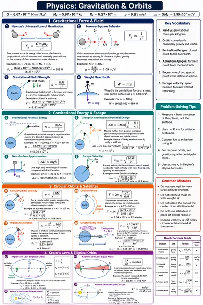 Gravitation & Orbits