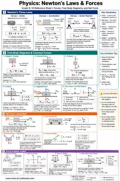 Newton's Laws & Forces