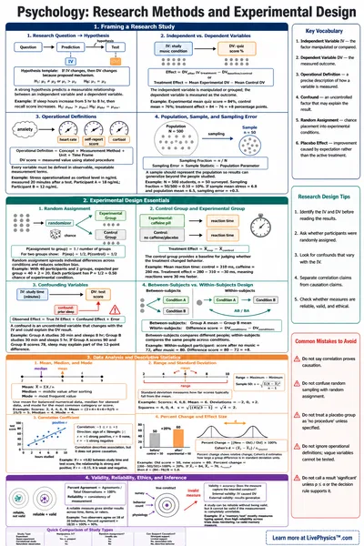 Research Methods and Experimental Design
