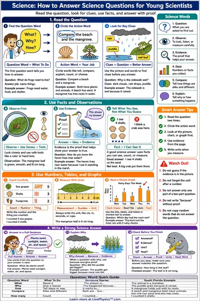How to Answer Science Questions for Young Scientists
