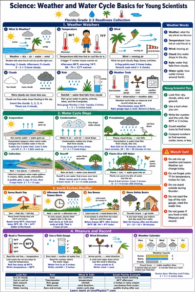 Weather and Water Cycle Basics for Young Scientists