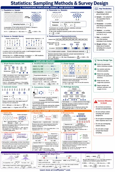 Sampling Methods & Survey Design