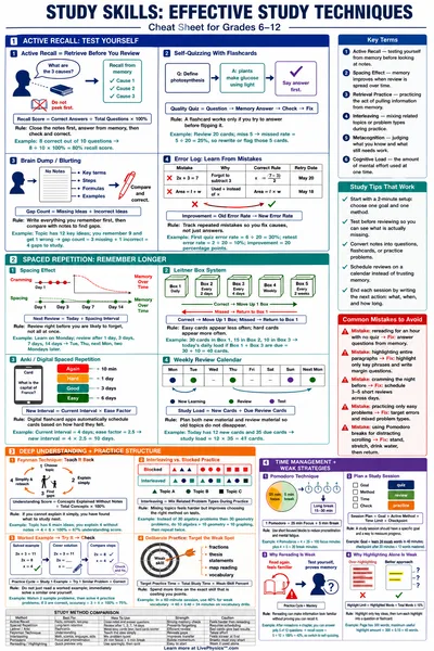 Effective Study Techniques