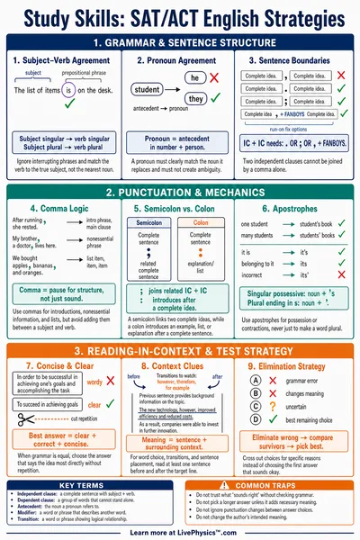 SAT/ACT English Strategies
