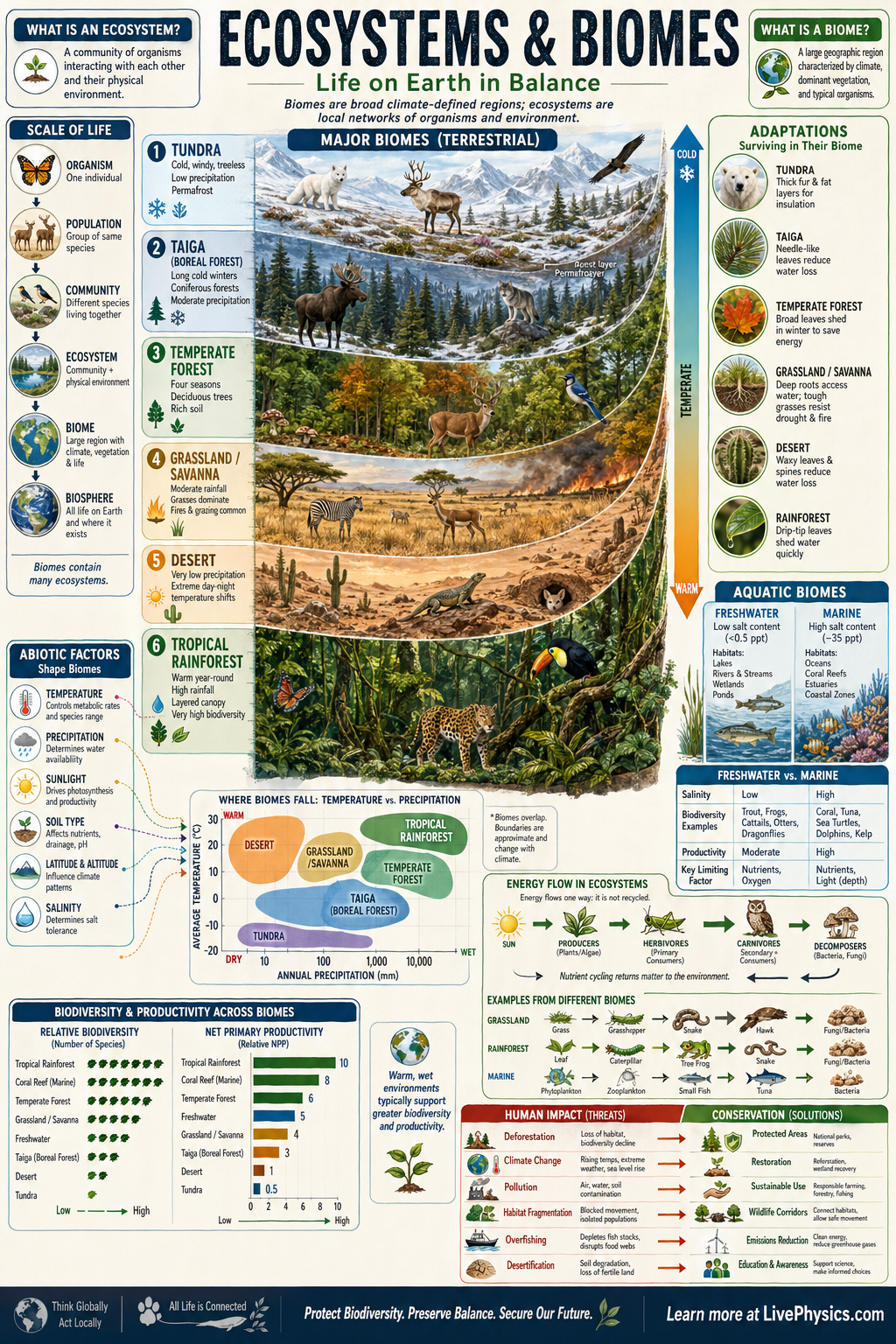 Ecosystems and Biomes