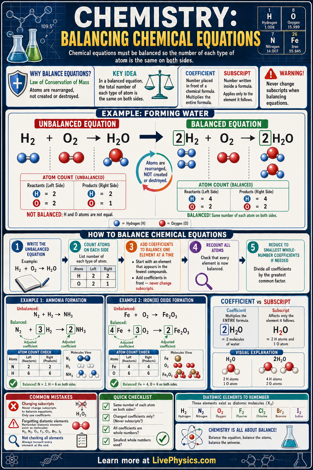 Balancing Chemical Equations