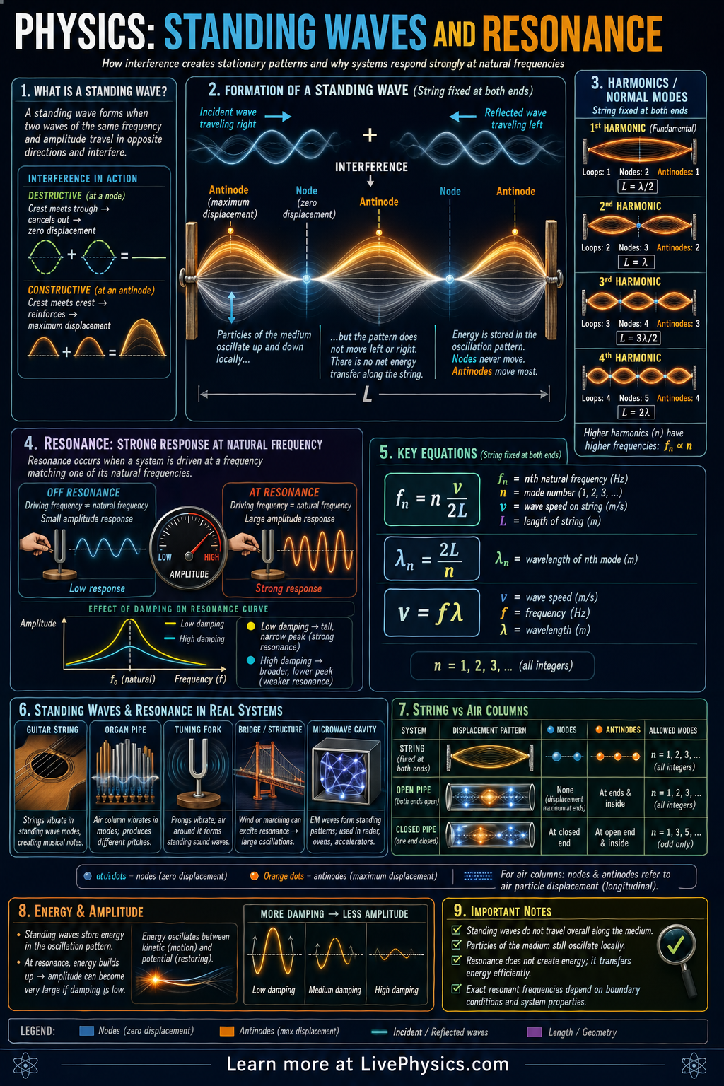 Standing Waves & Resonance