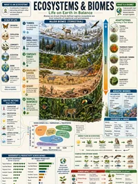 Ecosystems and Biomes infographic thumbnail