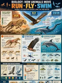 How Animals Move infographic thumbnail