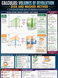 Volumes of Revolution - Disk and Washer Method