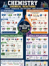 Types of Chemical Reactions infographic thumbnail