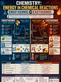 Energy in Chemical Reactions infographic thumbnail