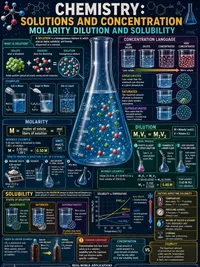 Solutions & Concentration infographic thumbnail
