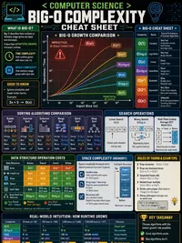 Big-O Complexity Cheat Sheet infographic thumbnail