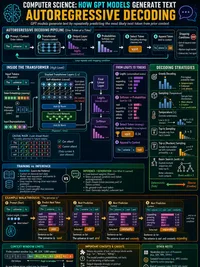 How GPT Models Generate Text infographic thumbnail