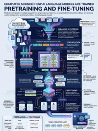 How LLMs Are Trained infographic thumbnail
