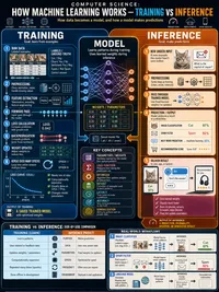 How Machine Learning Works infographic thumbnail