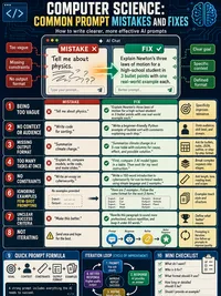 Common Prompt Mistakes and Fixes infographic thumbnail