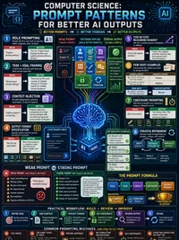 Prompt Patterns for Better AI Outputs infographic thumbnail