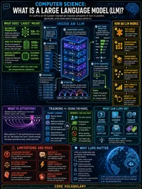 What Is a Large Language Model (LLM)? infographic thumbnail