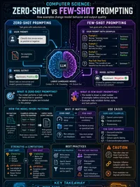 Zero-Shot vs Few-Shot Prompting infographic thumbnail