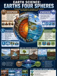 Earth's Four Spheres