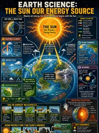 The Sun: Our Energy Source infographic thumbnail