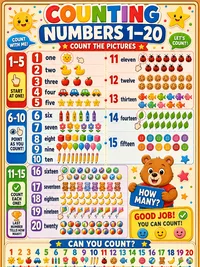 Counting Numbers infographic thumbnail