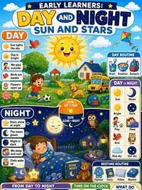 Day and Night infographic thumbnail