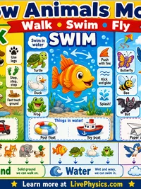 How Animals Move infographic thumbnail