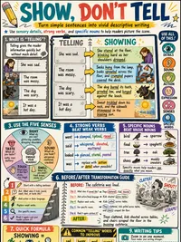 Descriptive Writing: Show, Don't Tell infographic thumbnail