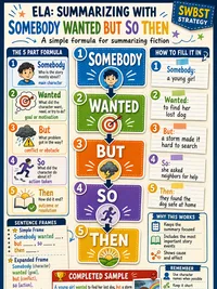 Summarizing with Somebody Wanted But So Then infographic thumbnail