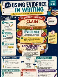 Using Evidence in Writing infographic thumbnail