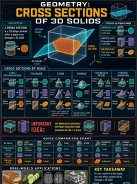 Cross Sections of 3D Solids