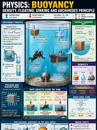 Buoyancy & Archimedes' Principle infographic thumbnail