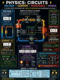 Electric Circuits infographic thumbnail