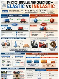 Impulse and Collisions infographic thumbnail
