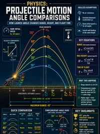 Projectile Motion (Advanced) infographic thumbnail
