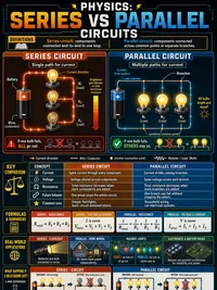 Series vs Parallel Circuits infographic thumbnail