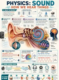 Sound: How We Hear Things infographic thumbnail