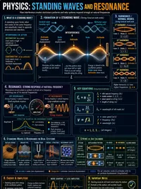 Standing Waves & Resonance infographic thumbnail