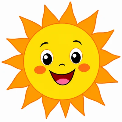 A bright shining Sun.