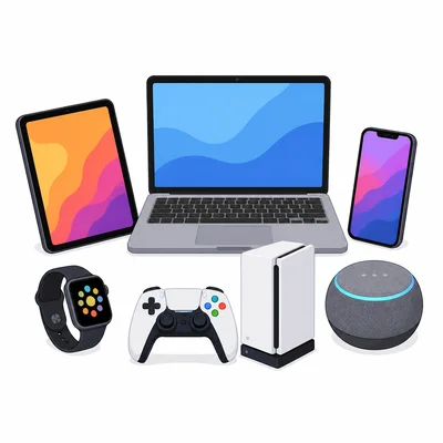 Several devices that are computers or contain computers.
